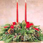 Long-Lasting Winter Greens Centerpiece