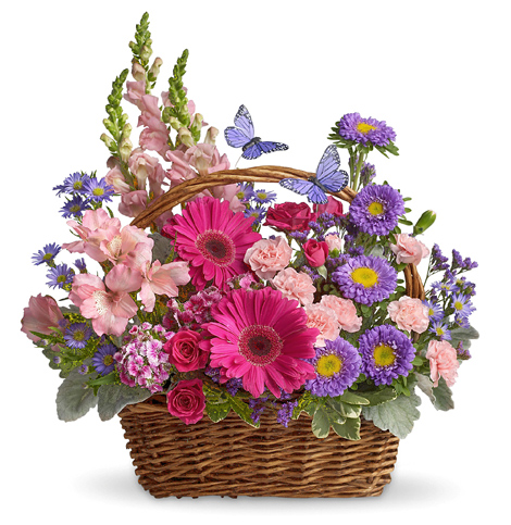 Basket of Blooms Deluxe