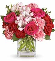 Pink Passion Flowers Bouquet #T5881