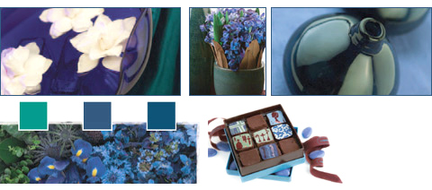 Flowers Trends - Moody Blue Infusion