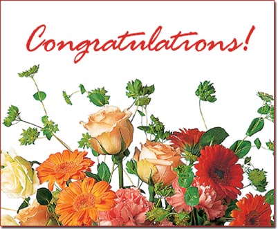 'Congratulations' Virtual eGift