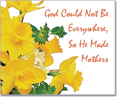 'God Made Moms' Virtual Flower Bouquet
