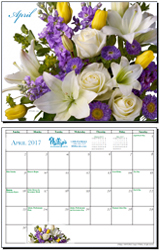 April 2017 Calendar