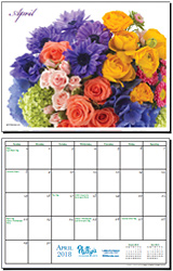 April 2018 Calendar