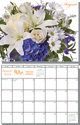 August 2019 Calendar