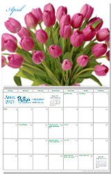 April 2021 Calendar