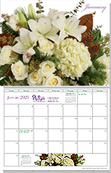 January 2021 Calendar