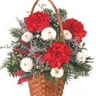 Very Merry Basket Bouquet