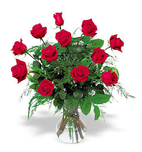 True Romance Roses Vased