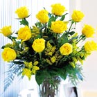 Dozen Yellow Roses