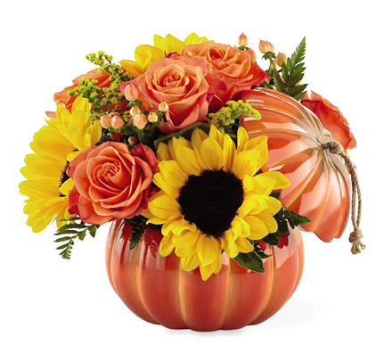 - FTD® Harvest Traditions Pumpkin Dlx