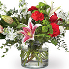 FTDŽ Peppermint Swirl Bouquet Deluxe