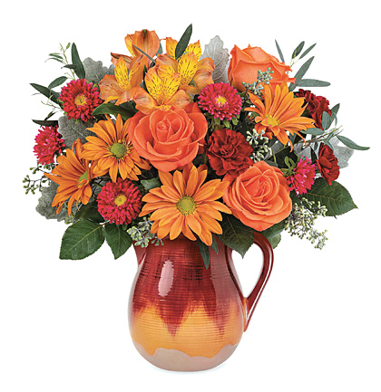 - Teleflora® Autumn Glaze Bouquet