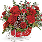 TelefloraŽ Vintage Sleigh Ride Deluxe