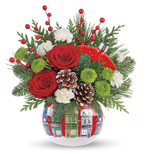 - Teleflora® Silent Night Bouquet