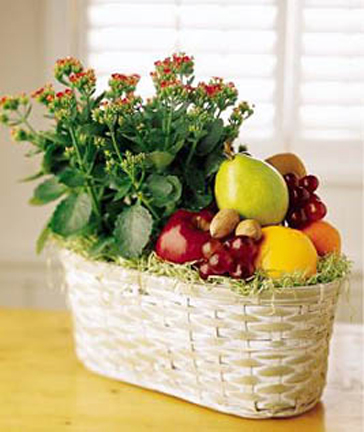 FTD® Fruits and Flowers Basket