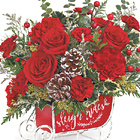 Teleflora® Vintage Sleigh Ride Deluxe