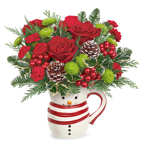 Teleflora® Sweet Frosty Deluxe