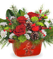 Teleflora Classic Cardinal Centerpiece