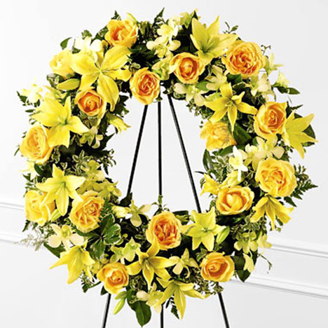 FTD Ring of Friendship Funeral Wreath