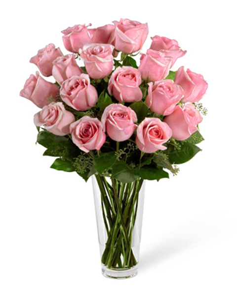 FTD&reg; Pink 18 Roses Bouquet