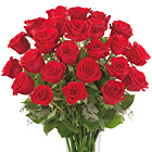 FTDŽ Red Two Dozen Roses Bouquet