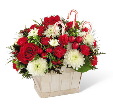 - FTD® Candy Cane Lane Bouquet