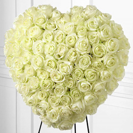 FTD® Elegant Remembrance Standing Heart