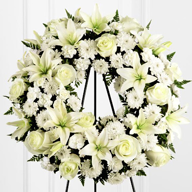 FTD&reg; Treasured Tribute Funeral Wreath