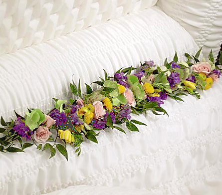 FTD Trail of Flowers Casket Adornment