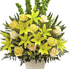 FTD Golden Memories Arrangement (Sympathy)