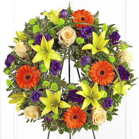 FTD Radiant Remembrance Funeral Wreath