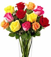 FTD Bright Spark Roses Bouquet