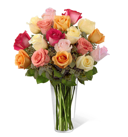 FTD&reg; Graceful Grandeur 18 Roses Vase