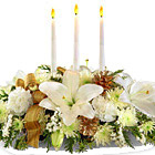 FTDŽ Season's Glow Centerpiece Dlx.