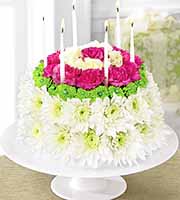 FTD Wonderful Wishes Floral Cake