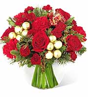 FTD Holiday Gold Bouquet