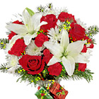 FTDŽ Joyous Holiday Bouquet Deluxe