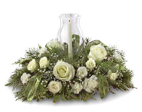 FTD Glowing Elegance Centerpiece Deluxe