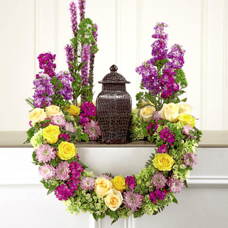 FTD Garden of Grace Urn Arrangement