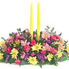 Spring Candle Centerpiece