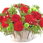 FTDŽ Winter Wishes Basket Deluxe
