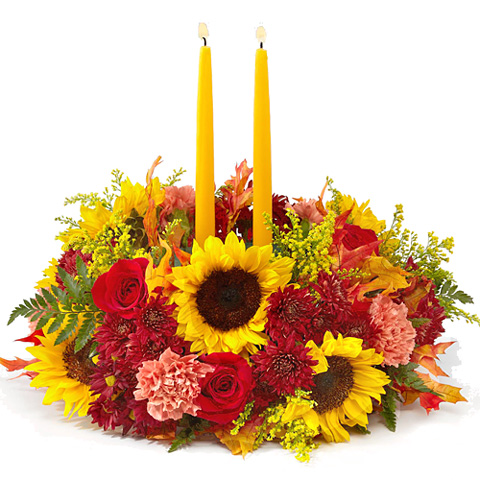 FTD Giving Thanks Centerpiece Dlx.