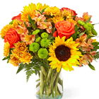 FTDŽ Golden Hour Bouquet Deluxe
