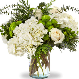 FTD Winter Bliss Bouquet Deluxe