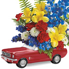 Teleflora 65 Ford Mustang Bouquet