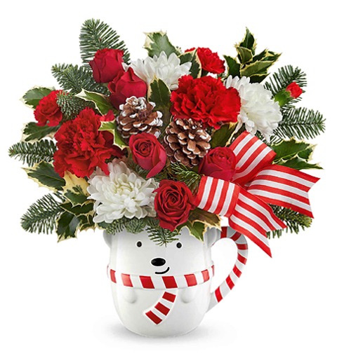 Teleflora Send a Hug Cozy Cub Bouquet