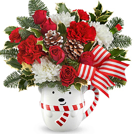 Teleflora Send a Hug Cozy Cub Bouquet