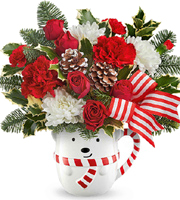 Teleflora Send a Hug Cozy Cub Bouquet