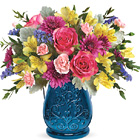 TelefloraŽ Burst Of Blue Bouquet